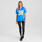 Emany Johnson Los Angeles Chargers Nike Women's Team Game Jersey -  Powder Blue