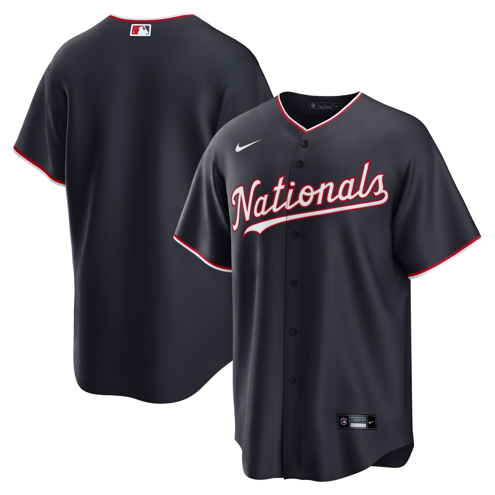 Washington Nationals Nike Home Replica Jersey - White/Navy