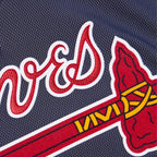 Chipper Jones Atlanta Braves Cooperstown Collection 2007 Batting Practice Jersey - Navy