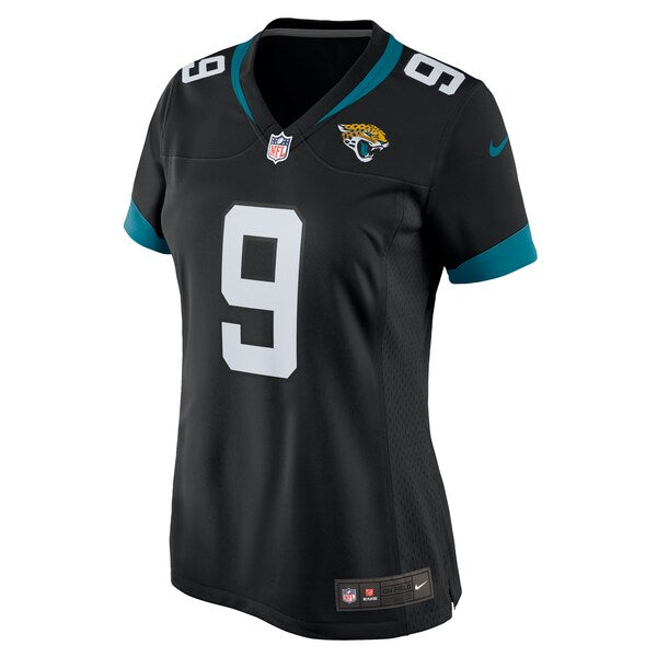 Logan Cooke Jacksonville Jaguars Nike Women's Game Jersey - Black/Teal