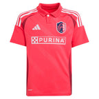 Marcel Hartel St. Louis City SC adidas Youth 2025 Forever CITY Red Replica Player Jersey - Red