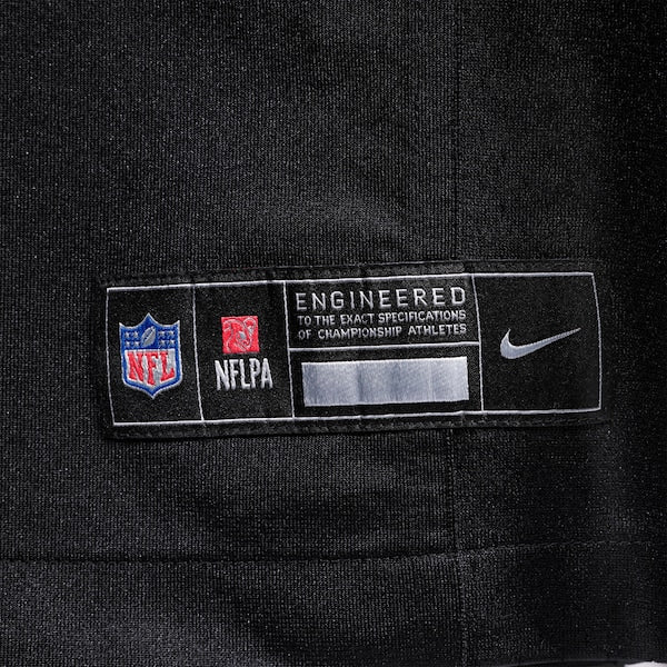 Philadelphia Eagles Nike Super Bowl LIX Custom Alternate Game Jersey - Black