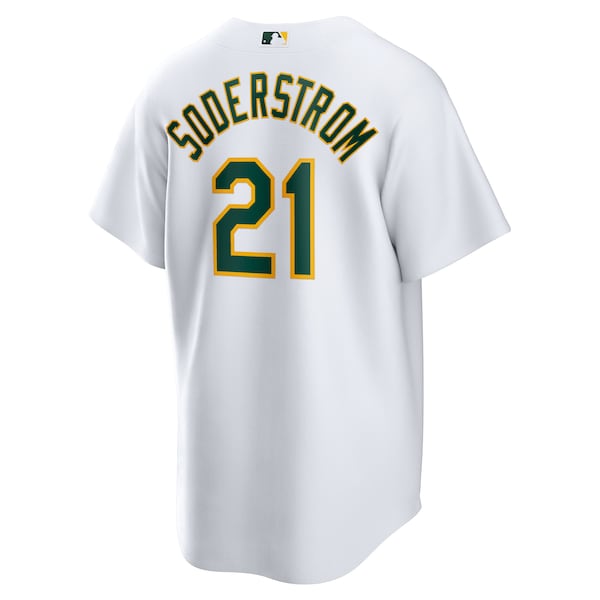 Tyler Soderstrom Athletics Nike Home Replica Jersey - White