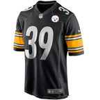 Minkah Fitzpatrick Pittsburgh Steelers Nike Game Jersey - Black/White