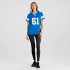 David Bada Detroit Lions Nike Women's Team Game Jersey -  Blue