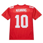 Eli Manning New York Giants 2004  Authentic Throwback Retired Player Jersey - Red