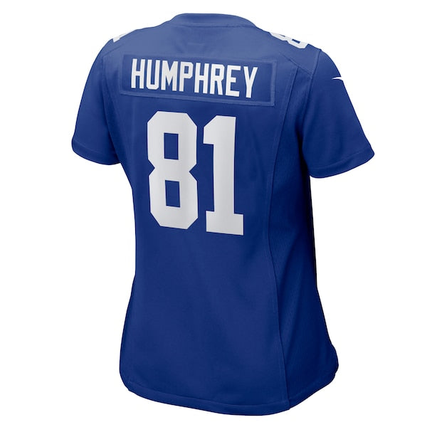 Lil'Jordan Humphrey New York Giants Nike Women's Team Game Jersey -  Royal