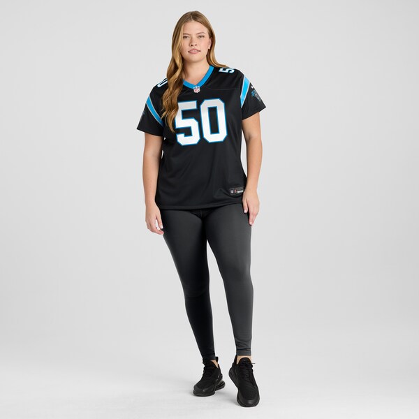 Robert Hunt Carolina Panthers Nike Women's  Game Jersey -  Black