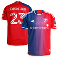 Logan Farrington FC Dallas adidas 2024 After Burner Authentic Player Jersey - Navy