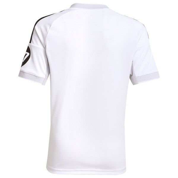 Los Merengues adidas Youth 2025/26 Home Replica Jersey - White/Blue