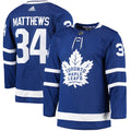 Auston Matthews Toronto Maple Leafs adidas Home Primegreen Authentic Player Jersey - Blue