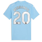 Bernardo Silva Manchester City Puma Women's 2023/24 Home Replica Player Jersey - Sky Blue