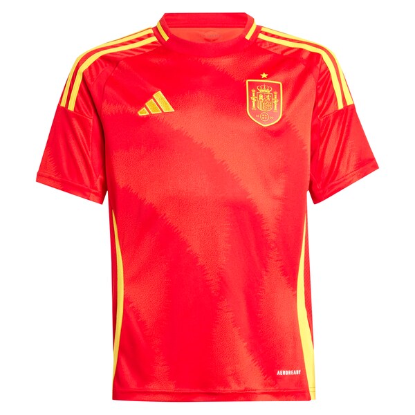 Spain National Team adidas Youth 2024 Home Replica Jersey - Scarlet