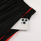 Adidas Short Sleeve Training Jersey Set - AD09- Red/Black