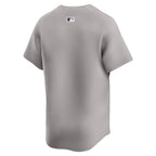 New York Yankees Nike Road Limited Jersey - Gray/Navy