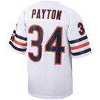 Walter Payton Chicago Bears Big & Tall 1985 Retired Player Replica Jersey - White/Navy