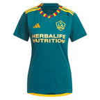 Gastón Brugman LA Galaxy adidas Women's 2024 LA Kit Replica Player Jersey - Green