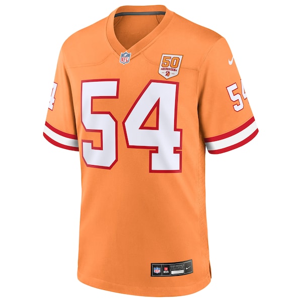 Lavonte David  Tampa Bay Buccaneers Nike 50th Season Game Jersey - Creamsicle/Red