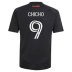 Cristian Arango San Jose Earthquakes adidas Youth 2025 Headliner Replica Player Jersey - Black