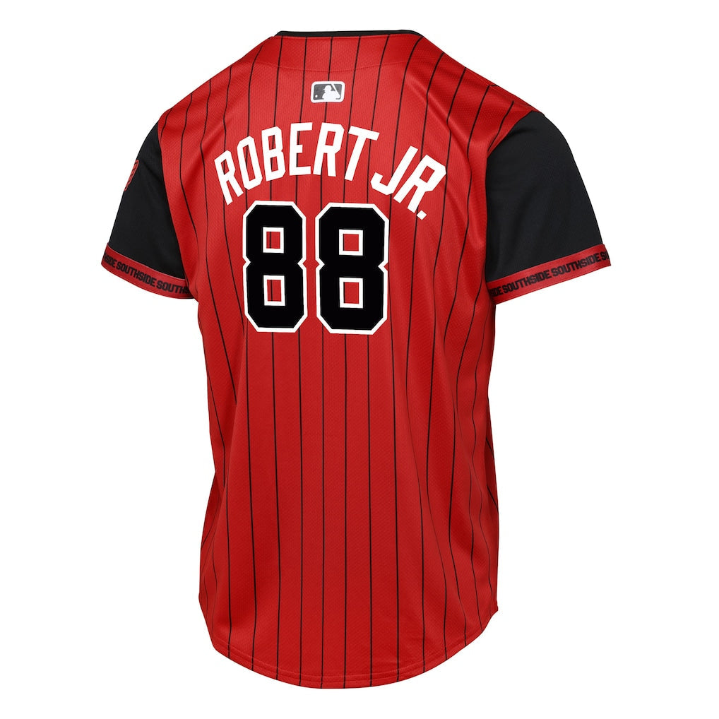 Luis Robert Jr. Chicago White Sox Youth 2025 City Connect Limited Player Jersey - Red/Black