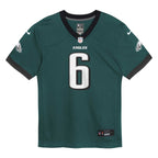 DeVonta Smith Philadelphia Eagles Nike Preschool Game Jersey - Midnight Green