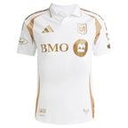 LAFC adidas 2025 Secondary Authentic Jersey - White