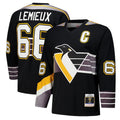 Mario Lemieux Pittsburgh Penguins 1996-97 Power Play Jersey - Black