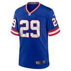 Xavier McKinney New York Giants Nike Classic Player Game Jersey - Royal/White