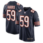 Jalen Harris Chicago Bears Nike Team Game Jersey -  Navy