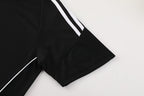 Adidas Short Sleeve Training Jersey Set - AD06- Black