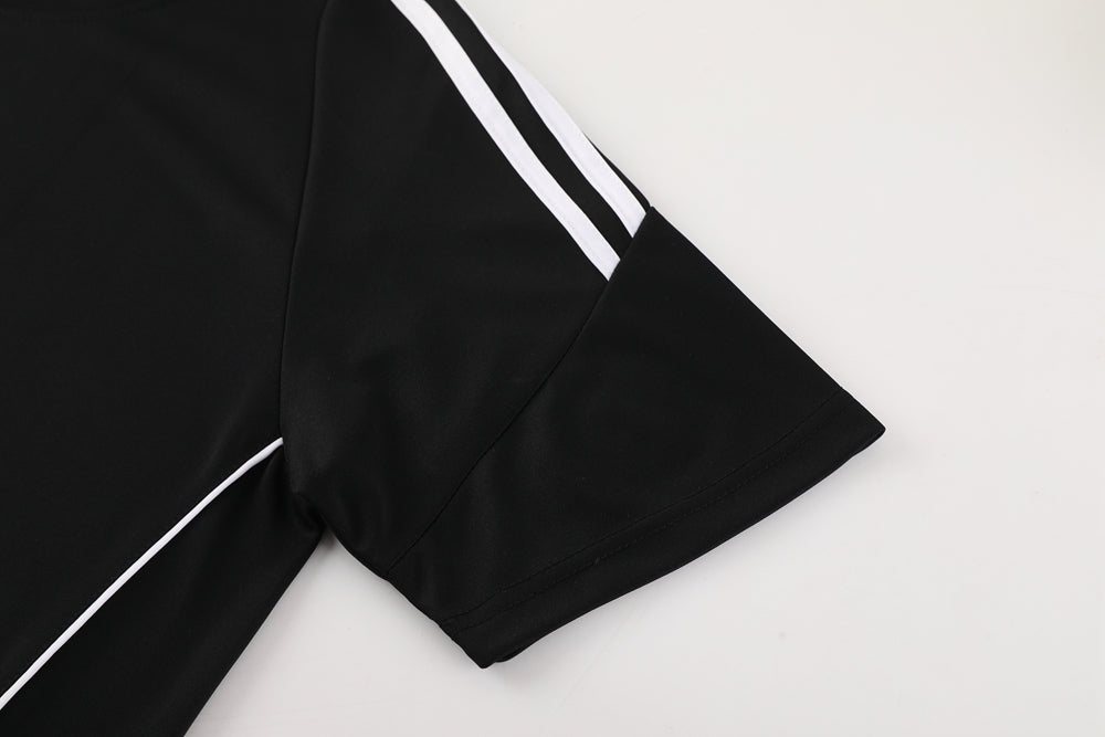 Adidas Short Sleeve Training Jersey Set - AD06- Black