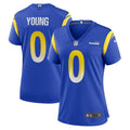 Byron Young Los Angeles Rams Nike Women's Home Game Jersey - Royal