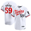 Jhoan Duran Minnesota Twins Nike Home Limited Player Jersey - White