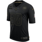 Men's Nike Jerry Rice San Francisco 49ers 2020 Salute To Service Retired Limited Jersey - Black
