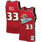 Grant Hill Detroit Pistons 1999/00 Hardwood Classics Swingman Jersey - Red