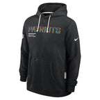 New England Patriots Nike 2025 NFL Crucial Catch Sideline Standard Issue Dri-FIT Hoodie - Black