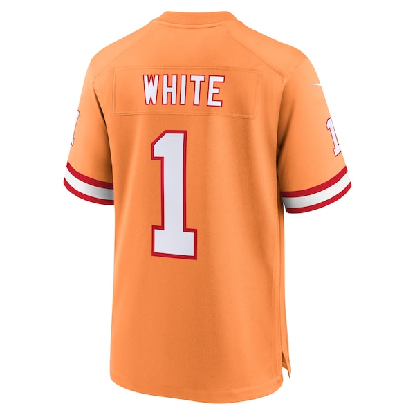 Rachaad White Tampa Bay Buccaneers Nike Throwback Game Jersey - Orange/Red