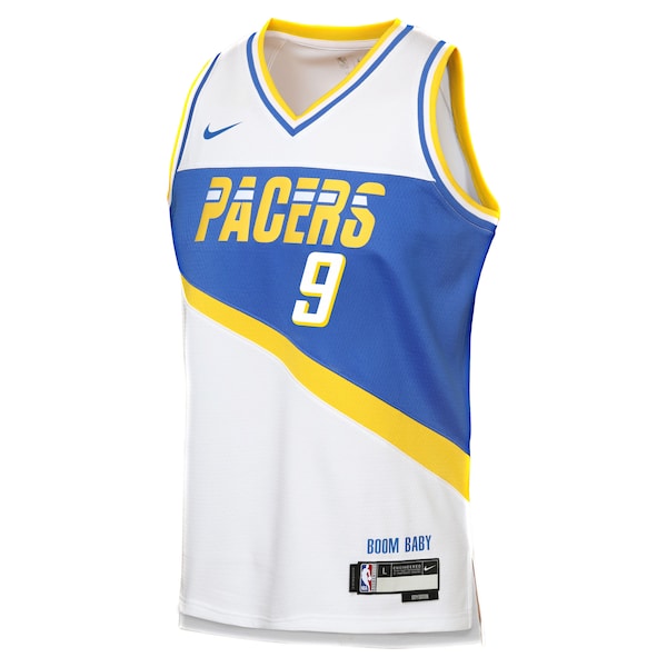 T.J. McConnell Indiana Pacers Nike 2025/26 City Edition Swingman Jersey - White