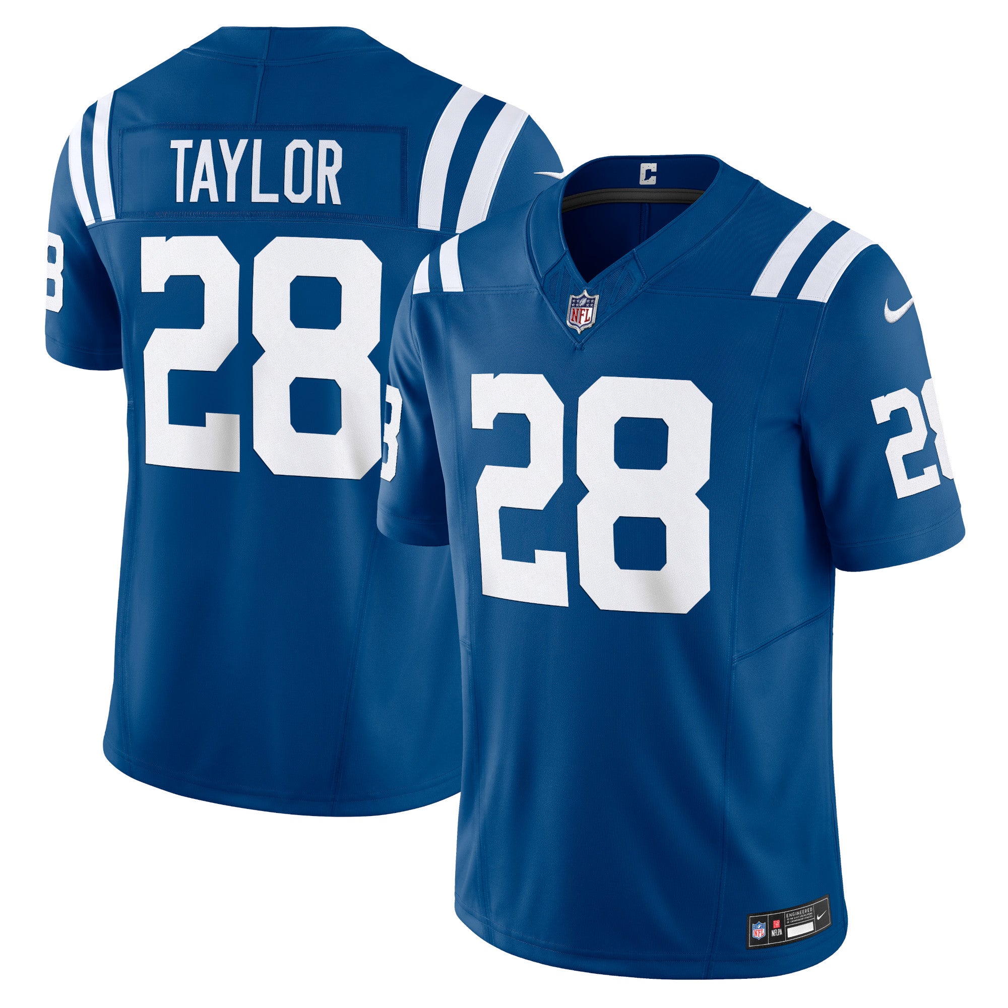 Jonathan Taylor Indianapolis Colts Nike Vapor F.U.S.E. Limited Jersey - Blue/Royal/White