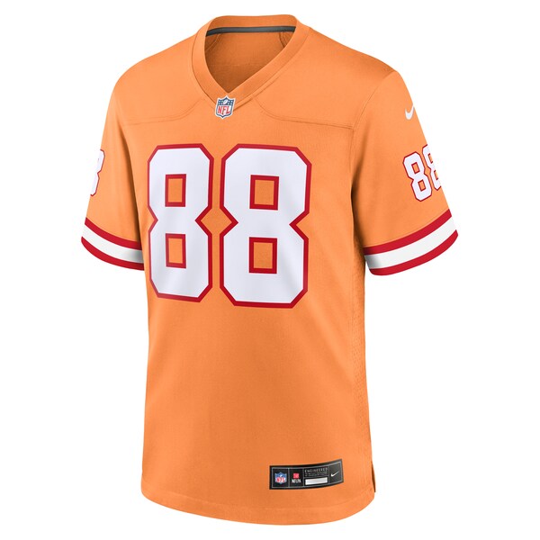 Cade Otton Tampa Bay Buccaneers Nike Throwback Game Jersey - Orange/Red
