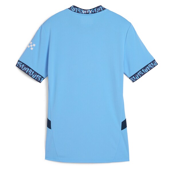 Manchester City Puma Women's 2024/25 Home Replica Jersey - Light Blue