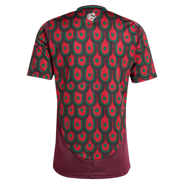 Mexico National Team adidas 2024 Home Replica Jersey - Burgundy