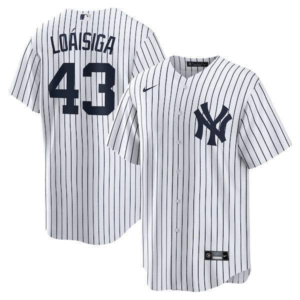 Jonathan Loáisiga New York Yankees Nike Home Replica Jersey - White