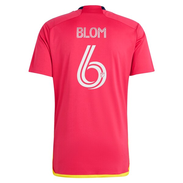 Njabulo Blom St. Louis City SC adidas 2024 CITY Kit Replica Jersey - Red