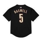 Jeff Bagwell Houston Astros Cooperstown Mesh Batting Practice Jersey - Black