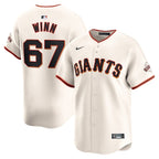 Keaton Winn San Francisco Giants Nike Home Limited Player Jersey - Cream/Gray