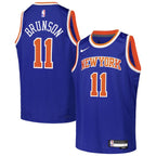 Jalen Brunson New York Knicks Nike Youth Swingman Jersey - Icon Edition - Blue