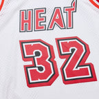 Shaquille O'Neal Miami Heat 2007/08 Hardwood Classics Swingman Jersey - White