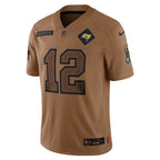Tom Brady Tampa Bay Buccaneers Nike 2023 Salute To Service Limited Jersey - Brown