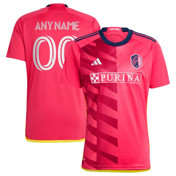 St. Louis City SC adidas 2024 CITY Kit Replica Custom Jersey - Red